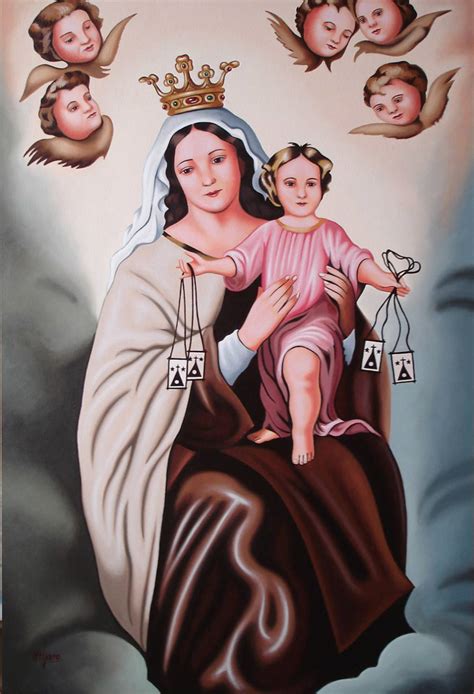 Imagen religiosa de la virgen del carmen en el santuario de la tirana. IMAGENES RELIGIOSAS: Virgen del Carmen