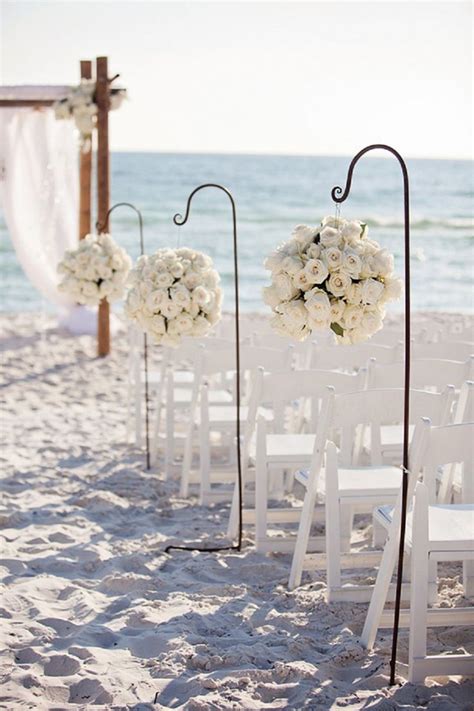 Wedding table setting on beach. 35 Gorgeous Beach Themed Wedding Ideas ...