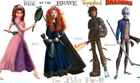 Rise Of The Brave Tangled Dragons Disney Princess Photo 36884111