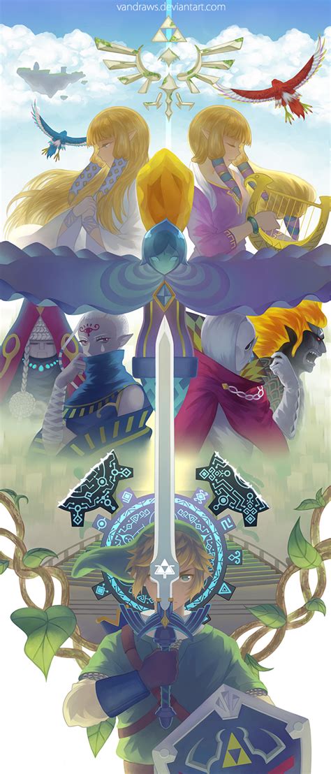 The Legend Of Zelda Skyward Sword By Vandraws On Deviantart