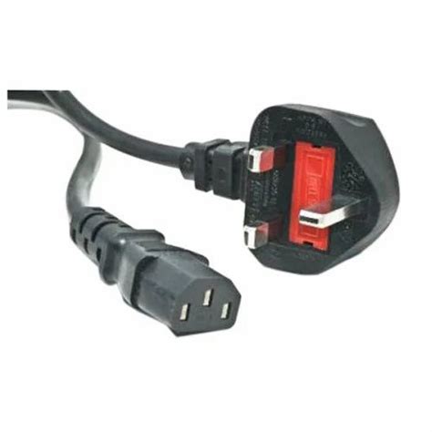 3 Pin Uk Type G Power Cord Bs 1363 With 13 Amp Fuse At Rs 45piece In