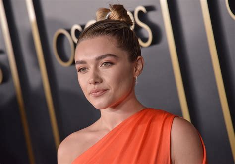Florence Pugh Nd Oscars Nominees Luncheon Satiny