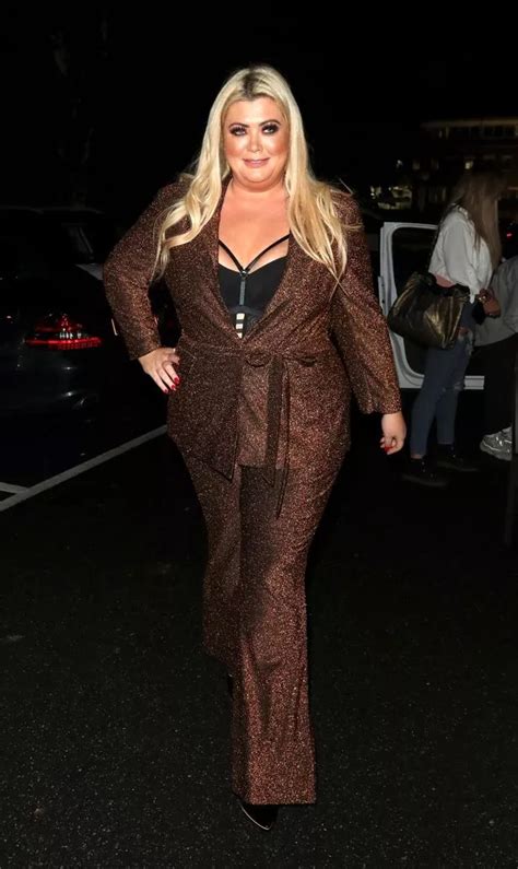 gemma collins flaunts slim figure at launch for the skinny injections she s using to lose