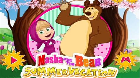 In Masha And Bear Summer Vacation Masha And The Bear Are Having The Best Summer Vacation Do