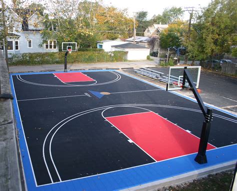 Free Photo Outdoor Basketball Court Basket Court Hoop Free