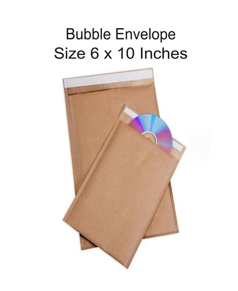 Star Kraft Paper Bubble Mailer Envelope Padded Bubble Mailer Envelope X Inch Size