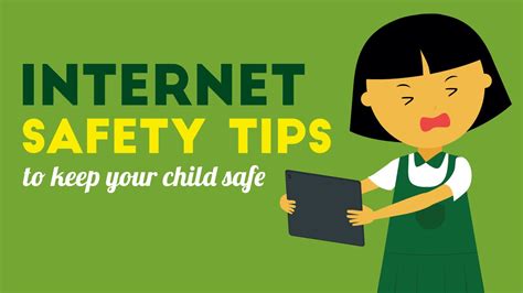 5 Tips To Keep Your Child Safe On The Internet Youtube