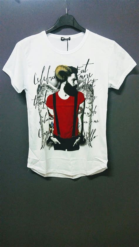 Camiseta Hipster Larga Novedad Mens Graphic Mens Tops T Shirt Fashion Hipster T Shirts