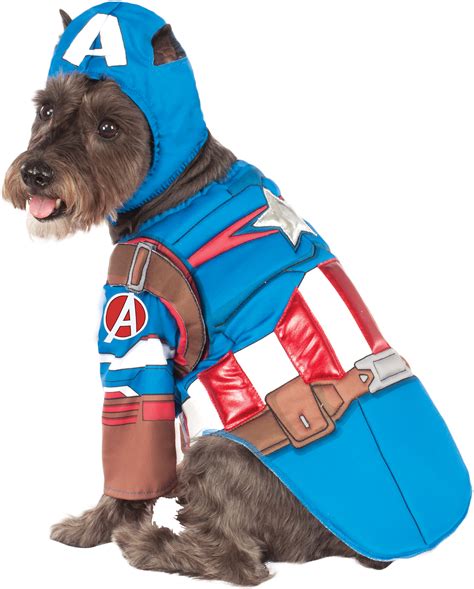 Captain America Pet Costume Pet Friendly