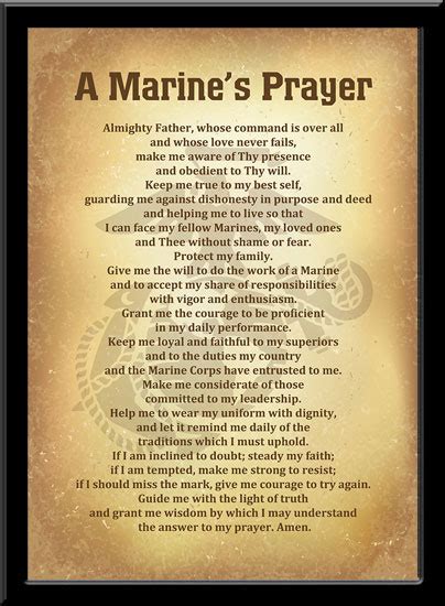 A Marine S Prayer