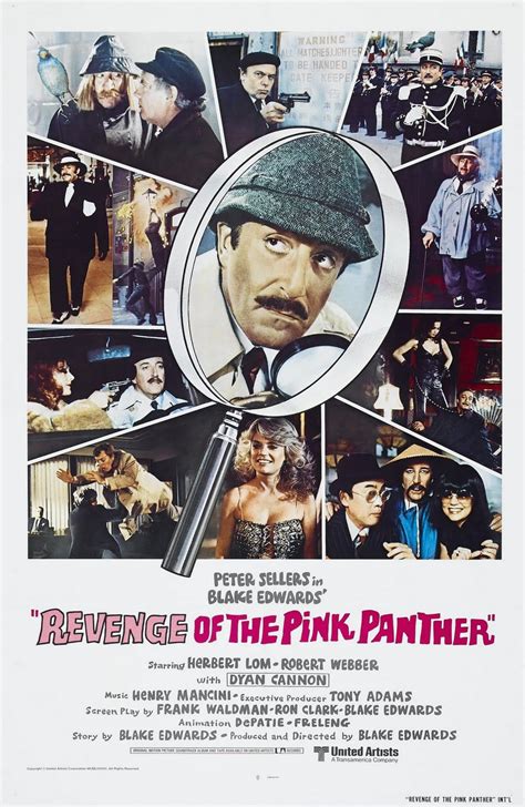 La Venganza De La Pantera Rosa 1978 Movie Posters Pink Panthers