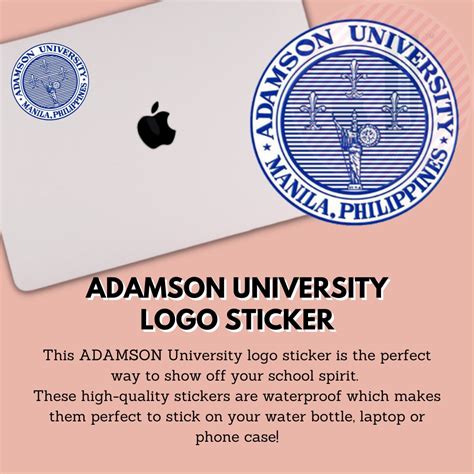 Adamson Sticker Logo University Logo Sticker School Logo Uaap