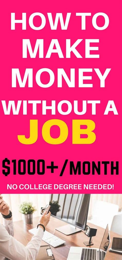The first year i started making money without a real job, i made about $600. How To Make Money Without A JOB :$1000+ Extra Cash Each Month |SmartNancials
