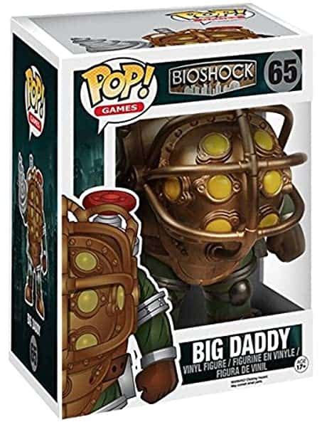 Bioshock Funko Pop Big Daddy 16 Cm Funko Poppop Jeux Vidéo