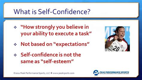 Proactive Vs Reactive Self Confidence In Sports Webinar Youtube