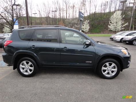 21 city / 27 highway. Black Forest Pearl 2010 Toyota RAV4 Limited V6 4WD ...