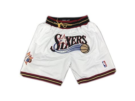 After the weekend's bottle toss at boston garden. Philadelphia 76ers Shorts White - NBA Shorts Store