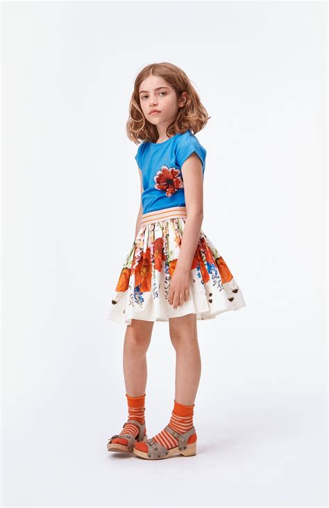 Floral Summer Look Filled With Colours Kids Fashion Girl Kids