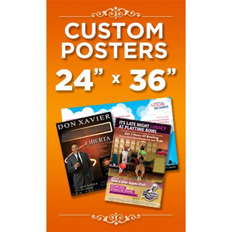 24 X 36 Full Colour Posters In Toronto On Canada