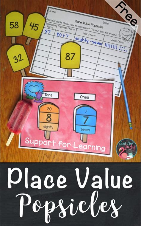 one free and refreshing place value activity just ask judy