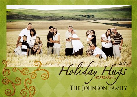 Have the whole family dress in traditional plaid and pose in front of the christmas tree. Family christmas cards, family christmas card, digital ...
