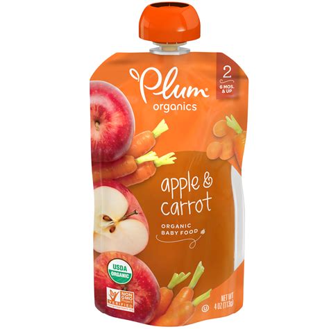 Get baby food from target to save money and time. Apple, Blackberry, Coconut Cream & Oat - Organic Baby Food ...
