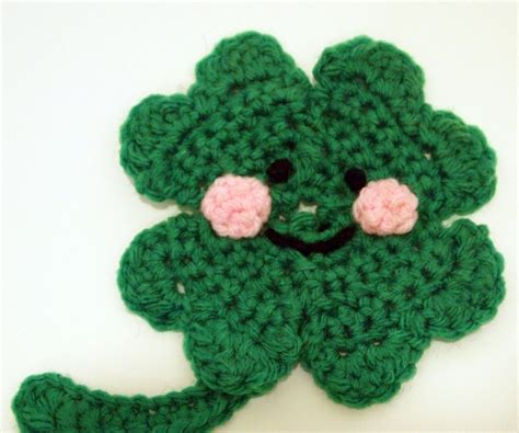 Free Crochet 4 Leaf Clover Pattern You Can See The Difference In The