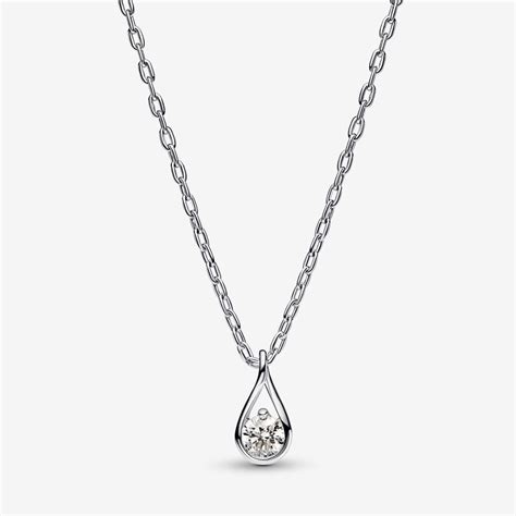 Pandora Infinite Lab Grown Diamond Pendant And Necklace 015 Carat Tw