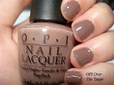 OPI Over The Taupe Nail Polish So Many Cute Browns For Fall It Took