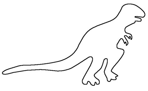 Dinosaur Outline Drawings Dinosaur Outline Drawing At Getdrawings