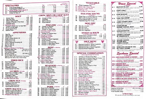 We chose the feed me #2 menu at $88 per head. China Moon menu in Lutz, Florida, USA