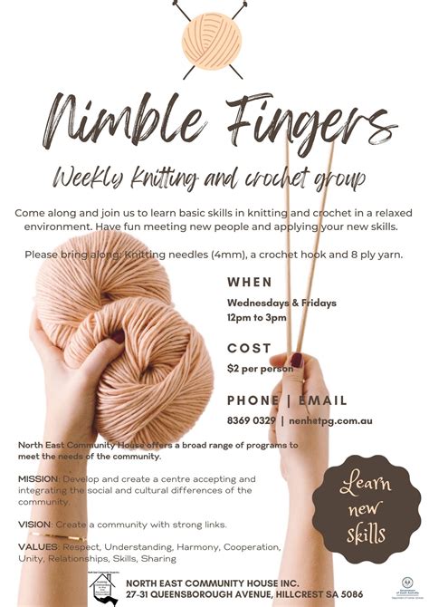 Nimble Fingers North East Community House Inc