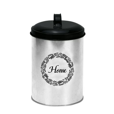 Gathery Galvanized Metal Storage Containers With Lids For Food Kitchen