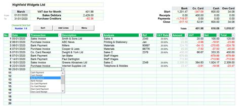 Accounting Spreadsheets The Easy Low Cost Solution For Your Business