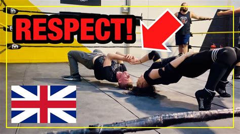 British Wrestlers Are Built Different Pro Wrestling Training Vlog