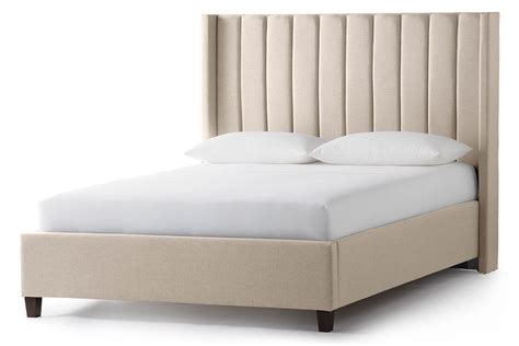 Malouf Blackwell King Bed Oat 8753 Redekers Furniture