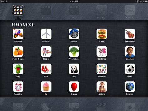 Create your own matching game to aid in memorization. 3 iPad Apps For Children with Autism - Teq