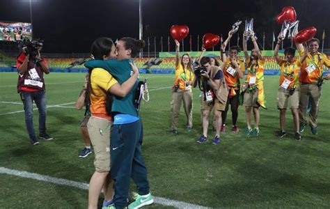 Olympic Athlete Isadora Cerullo Gets Engaged To Girlfriend On Rugby Field Kenyatta University
