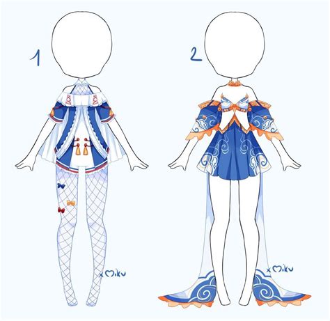 Closed Auction Outfit 346 347 By Xmikuchuu On Deviantart Fashion