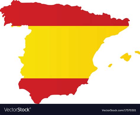 Map flag spain spain flag spain map flag map map symbol icon background maps element flags outline emblem national country banner sketch china countries shape flat earth color geography. Spain flag map Royalty Free Vector Image - VectorStock