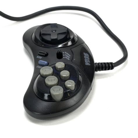 Official Sega Genesis Mk 1470 6 Button Arcade Pad Controller