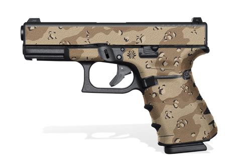 Desert Camo Glock 19 Grip Tape Showgun Decal Grips