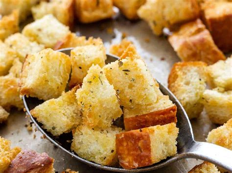 Croutons Recipe And Nutrition Eat This Much