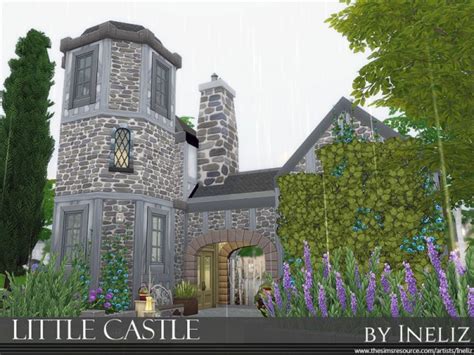 The Sims Resource Little Castle By Ineliz • Sims 4 Downloads