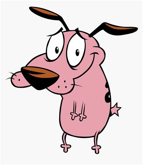Courage The Cowardly Dog Png Purple Dog From Cartoon Network