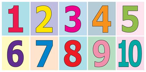 Free Printable Numbers 1 10 Get Your Hands On Amazing Free Printables