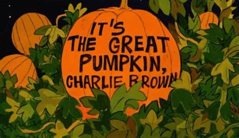 Miss Its The Great Pumpkin Charlie Brown Theres Good News