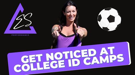 College Soccer Recruiting Id Camp Advice Youtube