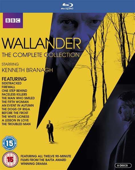 Wallander The Complete Collection Blu Ray Box Set Free Shipping