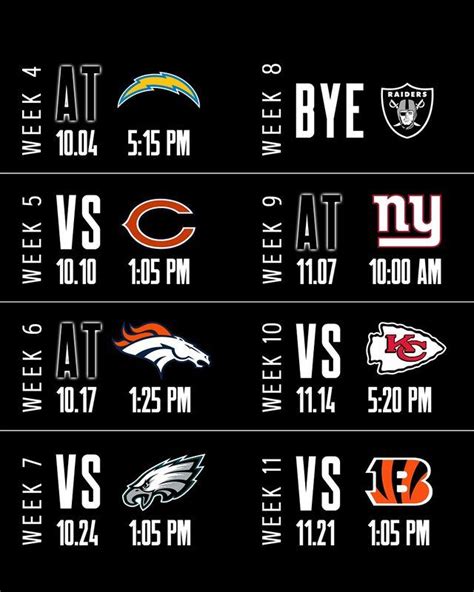 Pin On 2021 Nfl Schedules